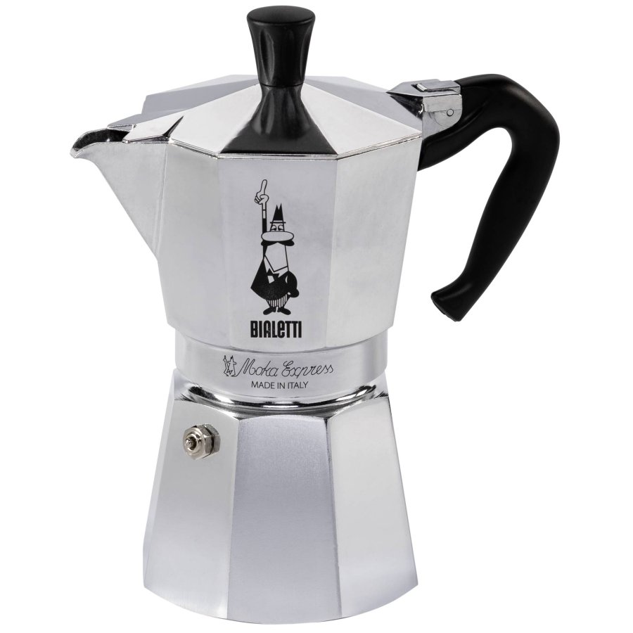 Bialetti Moka Express Moka gryde 0,3 L Aluminium, Sort #1