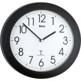 Mebus 52450 wireless wall clock black #1