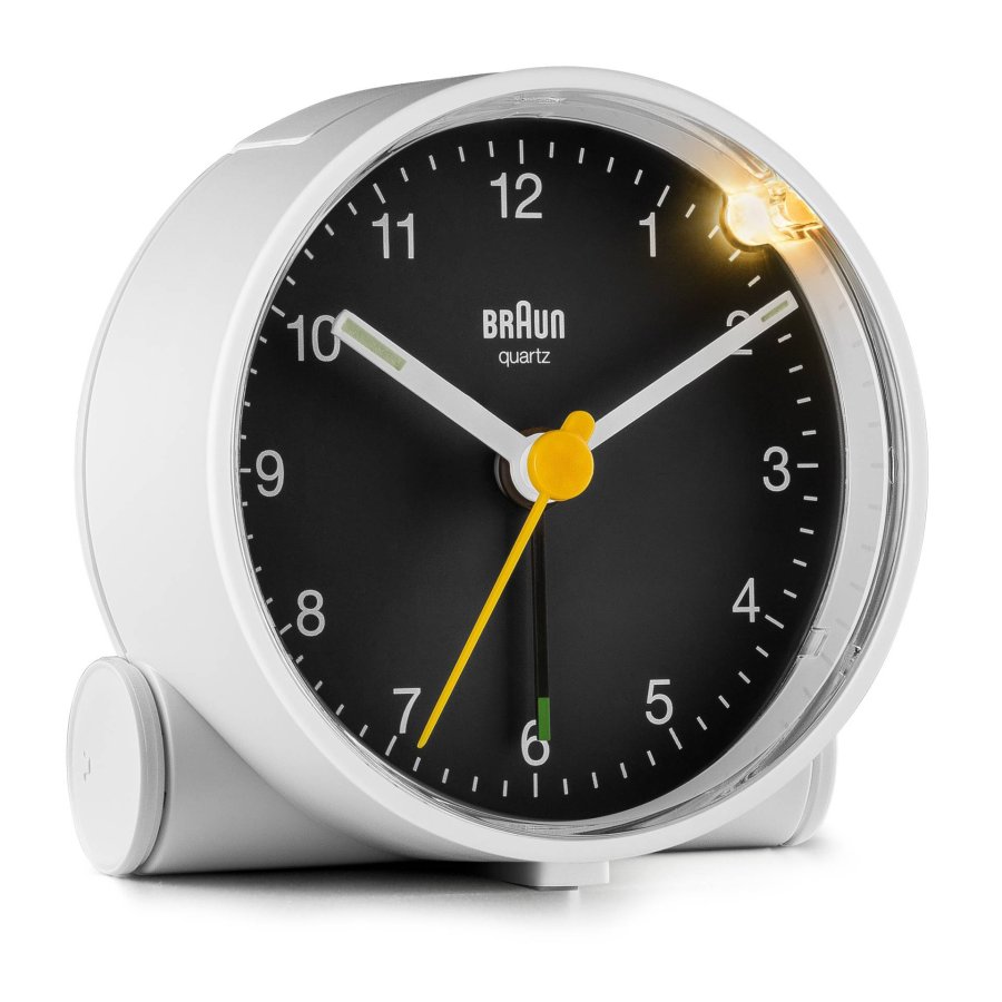 Braun BC 01 WB quartz alarm clock white #4