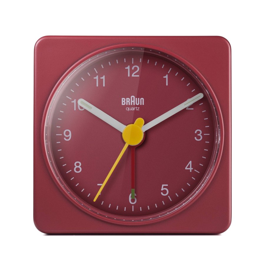 Braun BC 02 R quartz alarm clock red #2