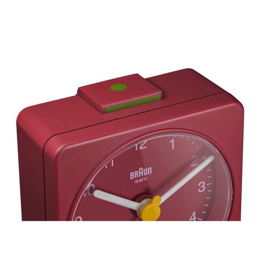 Braun BC 02 R quartz alarm clock red #4