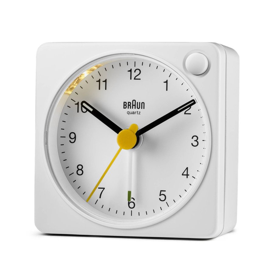 Braun BC 02 XW quartz alarm white with light switch #4