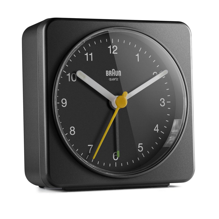 Braun BC 03 B quartz alarm clock analog black #1