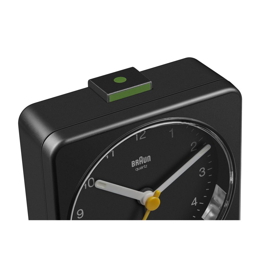 Braun BC 03 B quartz alarm clock analog black #5