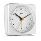 Braun BC 03 W quartz alarm clock analog white #1