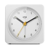 Braun BC 03 W quartz alarm clock analog white #3