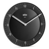 Braun BC 06 B Quartz wall clock analog black #2