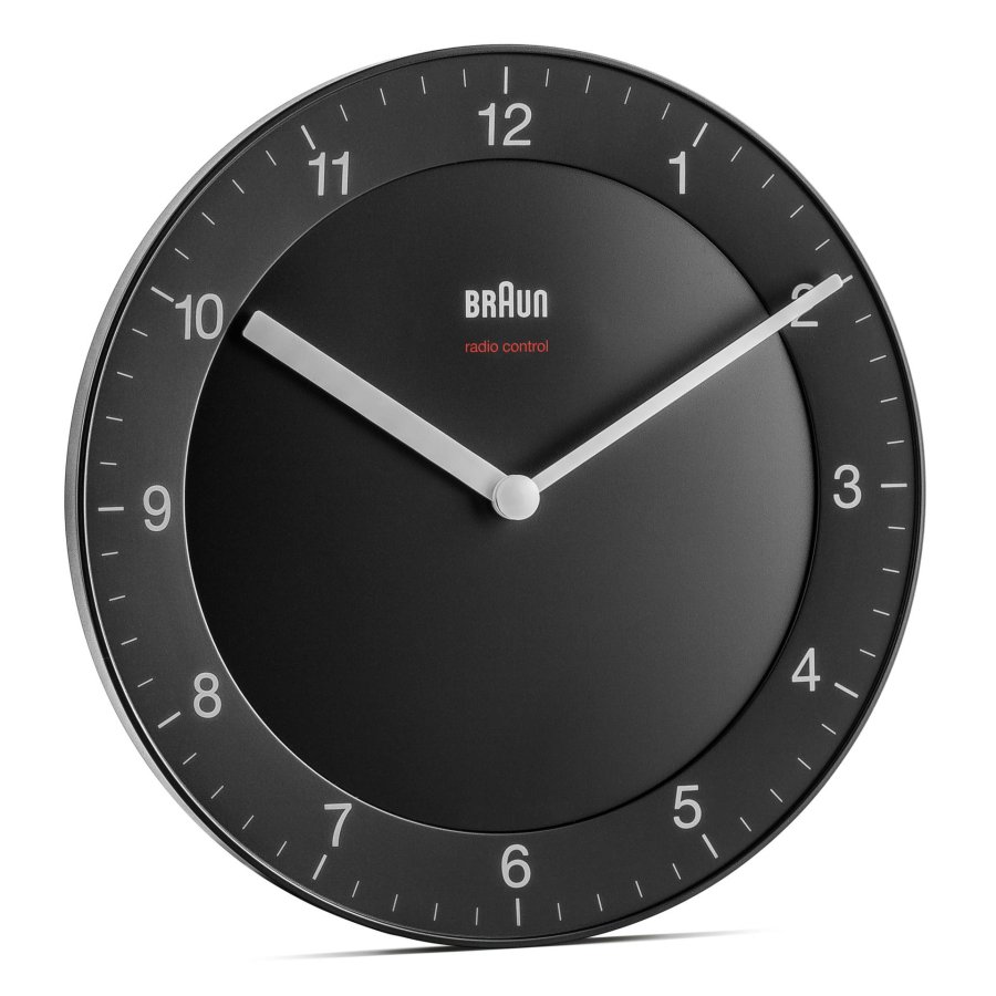 Braun BC 06 B-DCF radio wall clock black #3