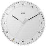 Braun BC 17 W-DCF radio wall clock white #1