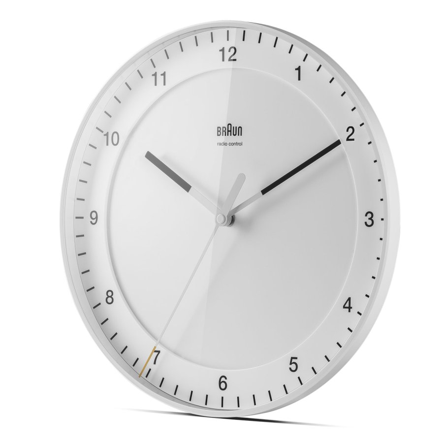 Braun BC 17 W-DCF radio wall clock white #2