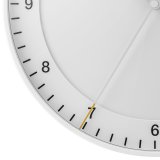 Braun BC 17 W-DCF radio wall clock white #4