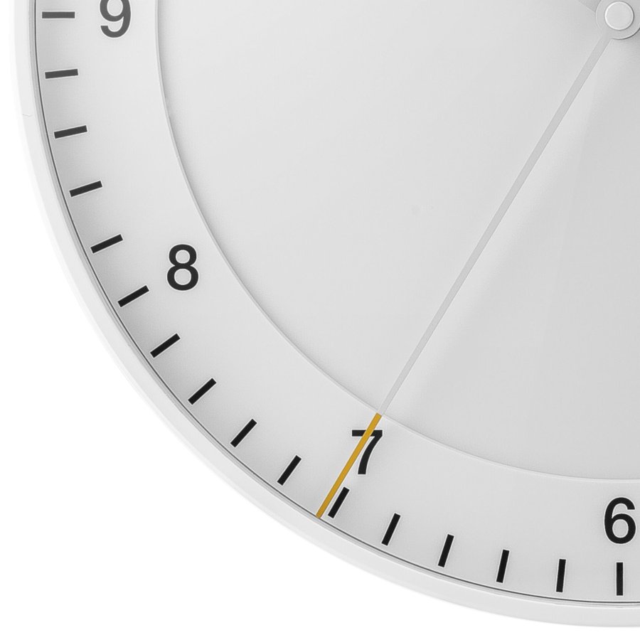 Braun BC 17 W-DCF radio wall clock white #4