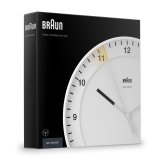 Braun BC 17 W-DCF radio wall clock white #5