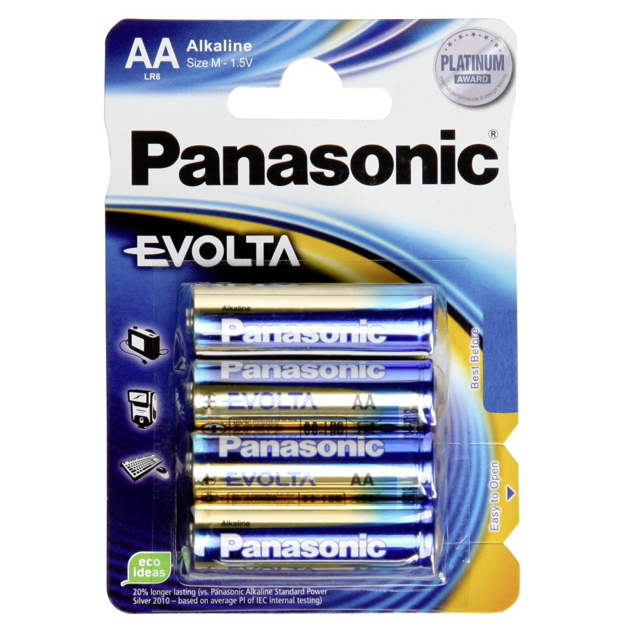 1x4 Panasonic Evolta LR 6 Mignon AA #3