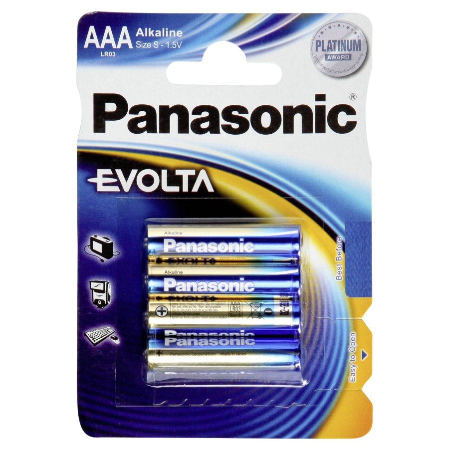 1x4 Panasonic Evolta LR 03 Micro AAA #3