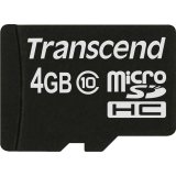 Transcend microSDHC          4GB Class 10 + SD-Adapter #1