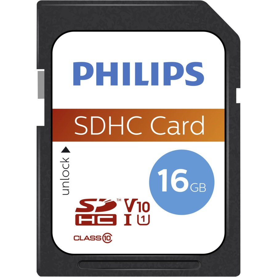 Philips SDHC Card           16GB Class 10 UHS-I U1 #1