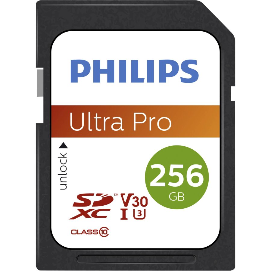 Philips SDXC Card          256GB Class 10 UHS-I U3 V30 A1 #1