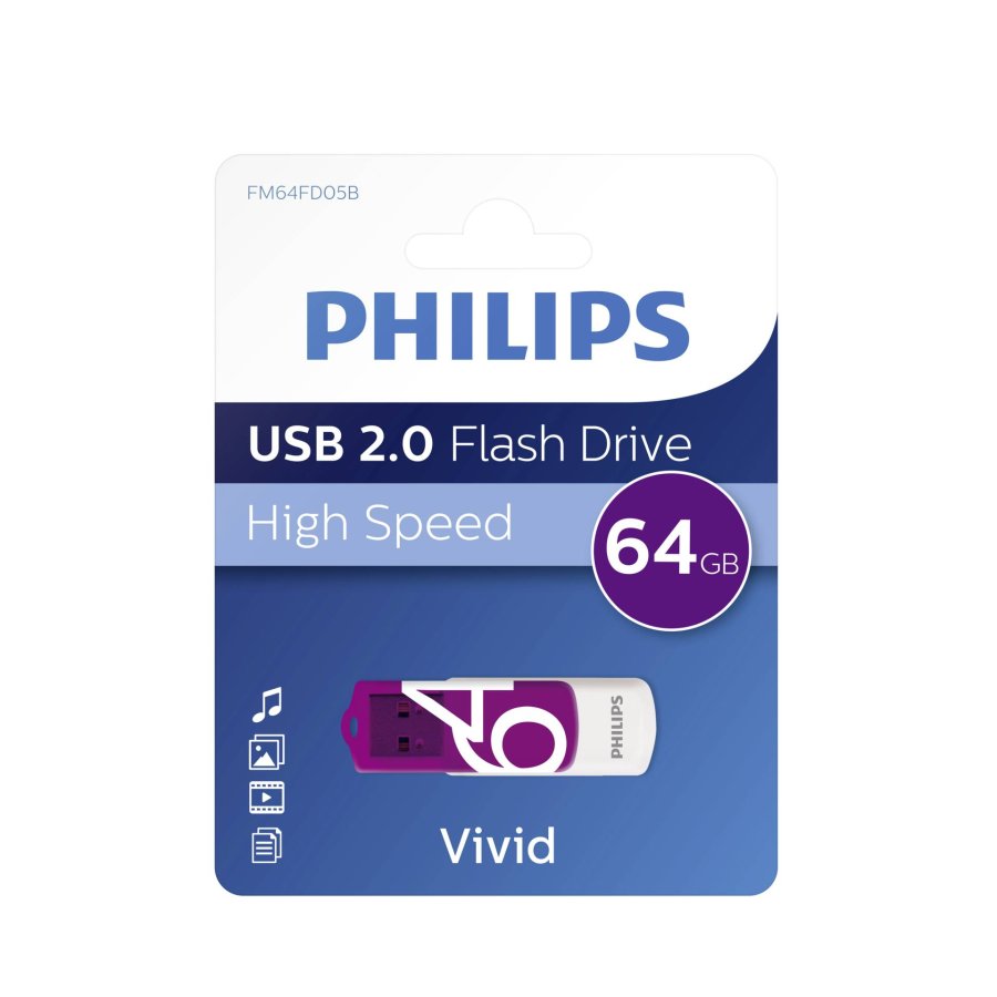 Philips USB 2.0             64GB Vivid Edition Magic Purple #3