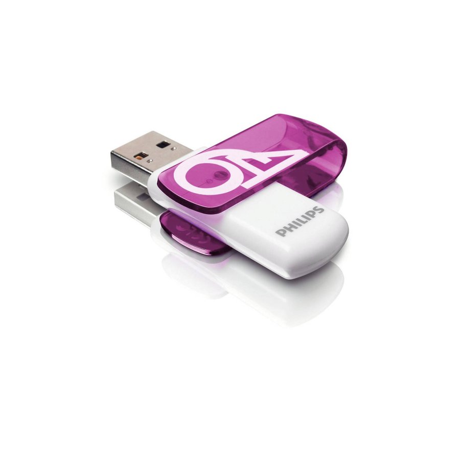Philips USB 2.0 2-Pack      64GB Vivid Edition Magic Purple #2