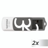 Philips USB 3.0 2-Pack      32GB Vivid Edition Shadow Grey #1