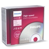 1x5 Philips DVD+R 8,5GB DL 8x JC #2