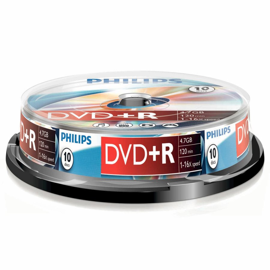1x10 Philips DVD+R 4,7GB 16x SP #1
