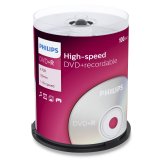 1x100 Philips DVD+R 4,7GB 16x SP #1
