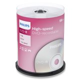 1x100 Philips DVD-R 4,7GB 16x SP #1