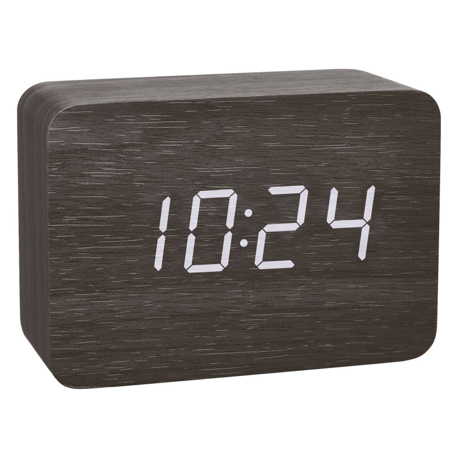 TFA 60.2549.01 Radio alarm clock black #1