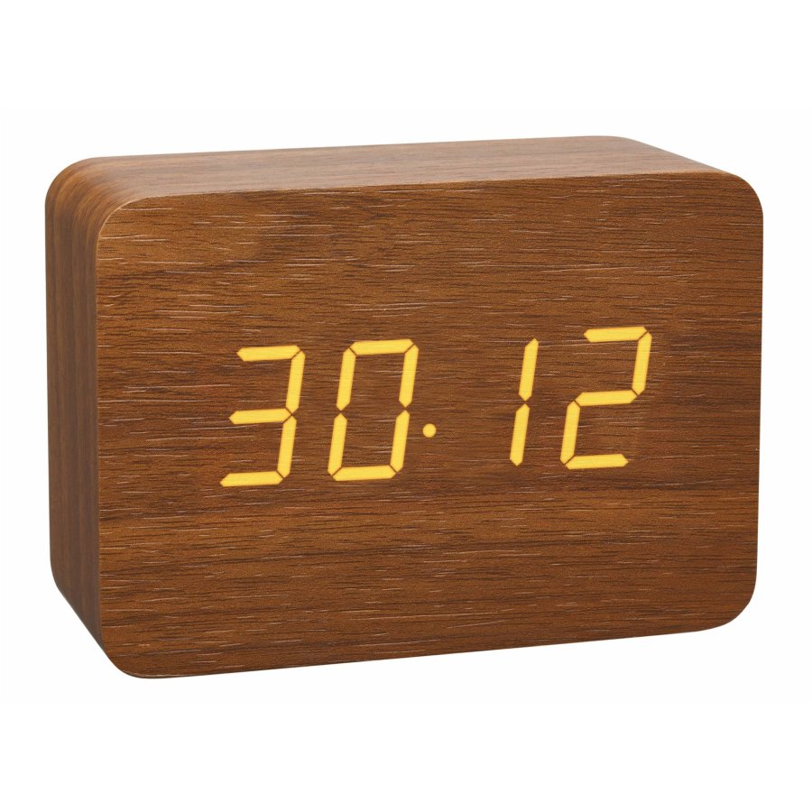 TFA 60.2549.08 CLOCCO Alarm Clock  brown #2