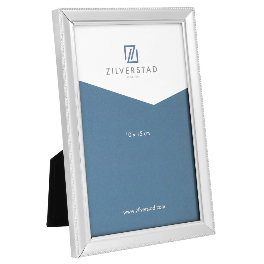 Zilverstad Perlrand silver 10x15 Metal Portrait narrow 7150231 #1