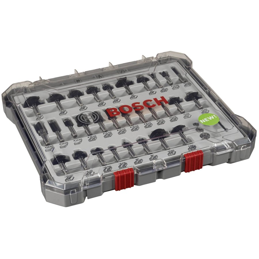 Bosch milling set Mixed 30 pi. #1