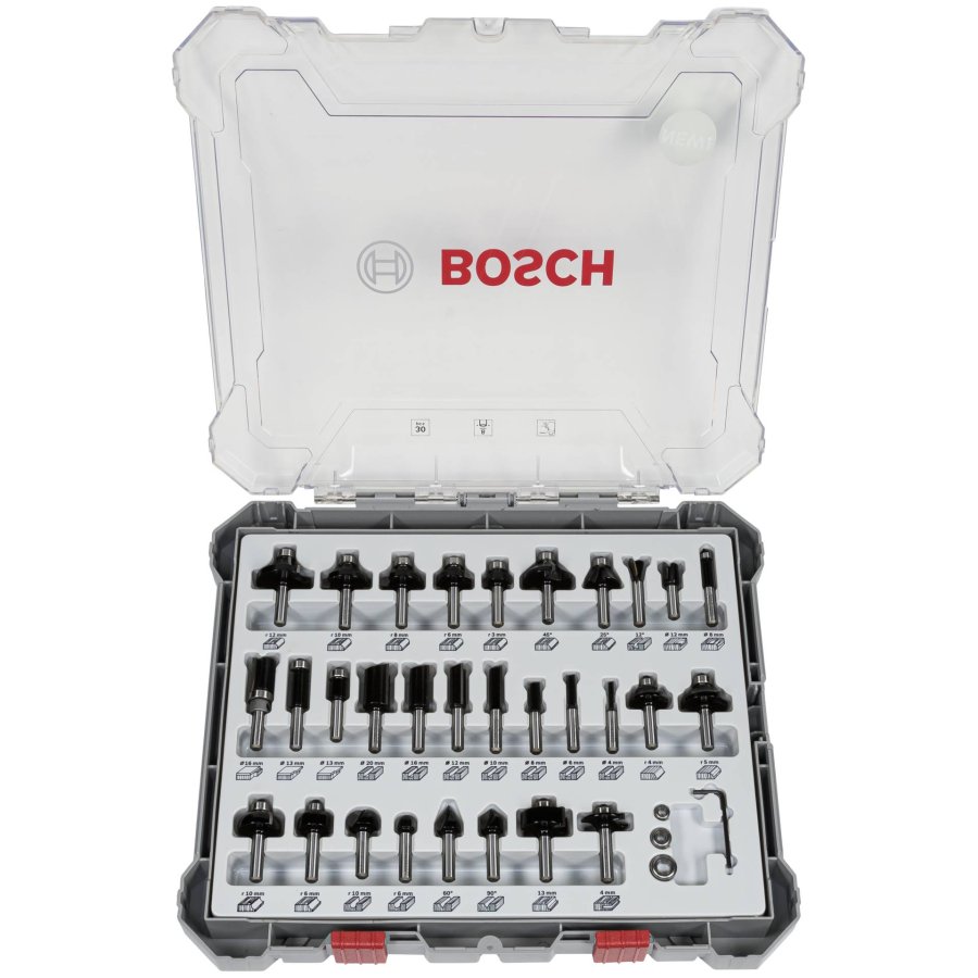 Bosch milling set Mixed 30 pi. #2