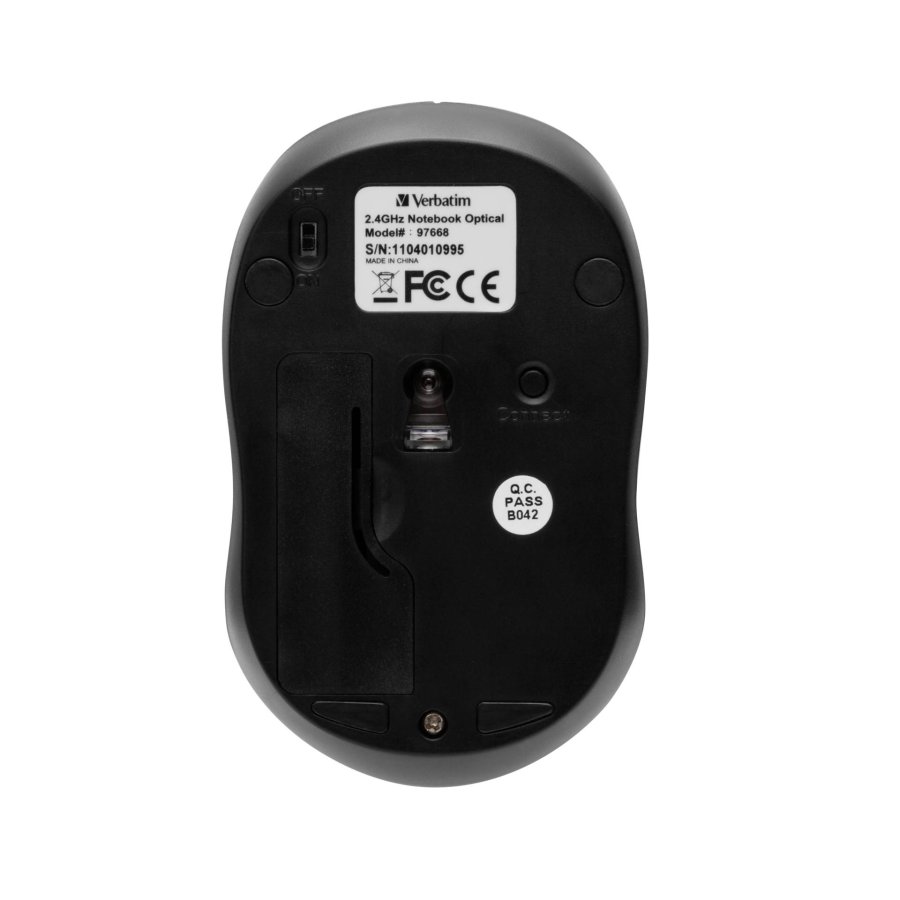 Verbatim Go Nano Wireless Mouse Black                49042 #6