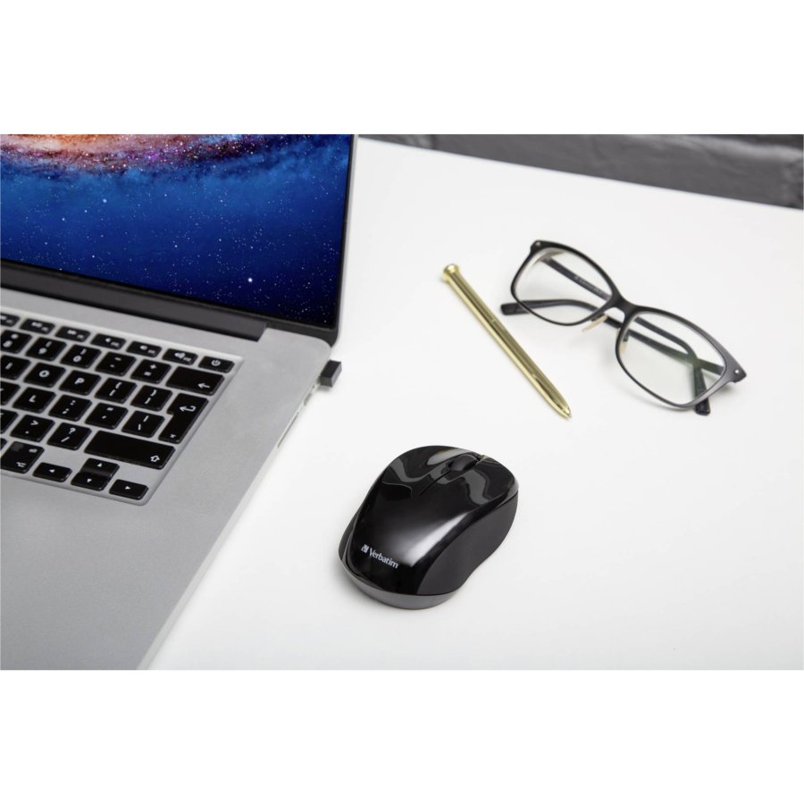 Verbatim Go Nano Wireless Mouse Black                49042 #9