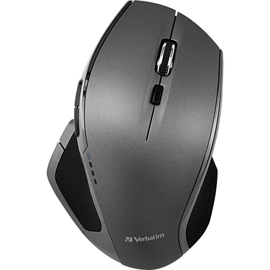 Verbatim Wireless Desktop Mouse Deluxe 8 Button Blue LED   49041 #1