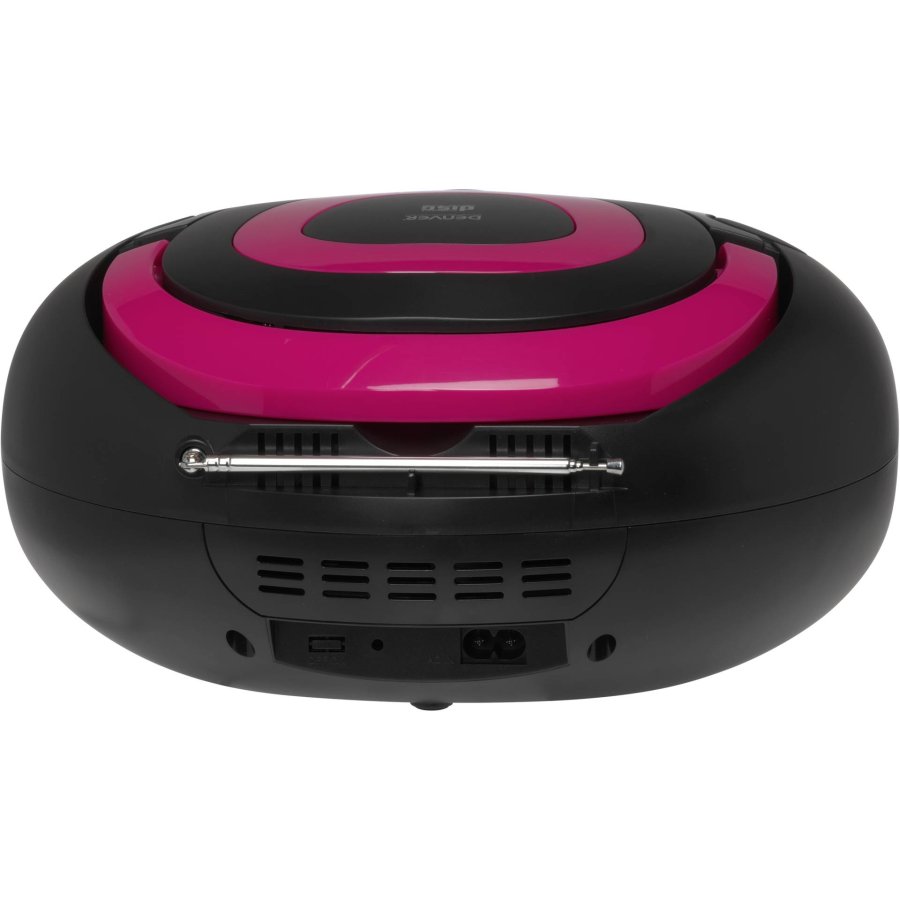 Denver TCL-212BT PINK Brbar CD-afspiller Sort, Lyserd #7