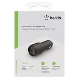 Belkin USB-A Car Charger 24W black CCB001btBK #1