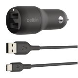 Belkin USB-A Car Charger 24W 1m USB-C Cable sw. CCE001bt1MBK #3