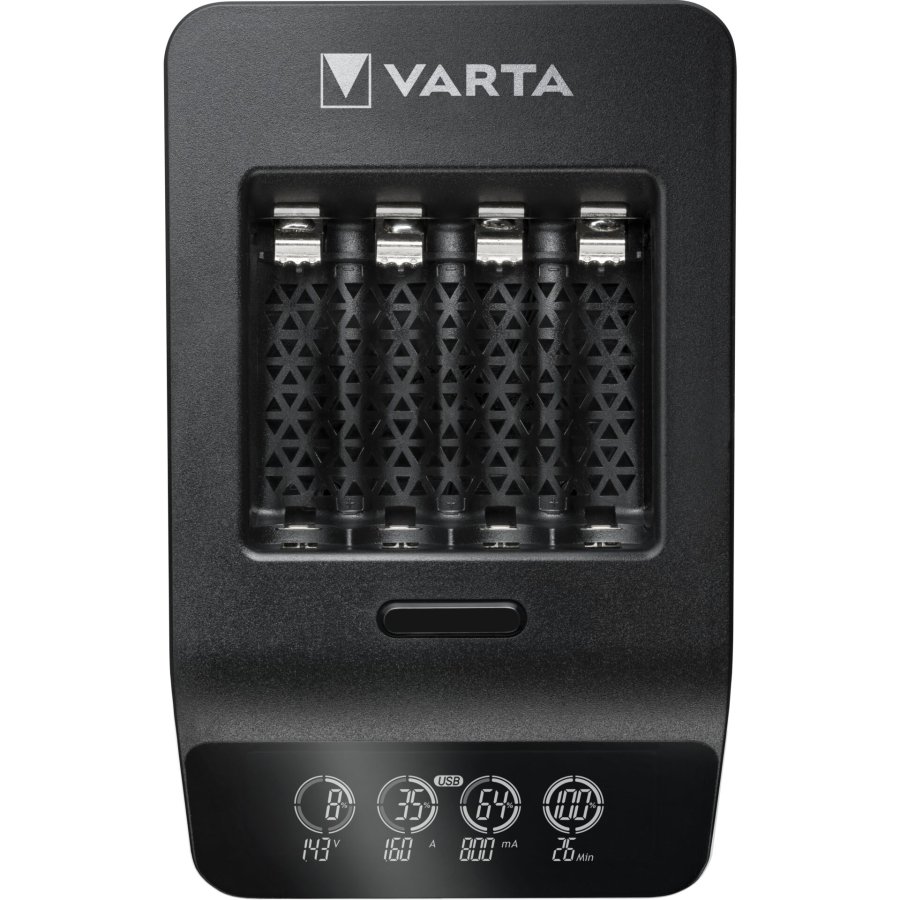 Varta LCD Smart Charger+ incl. 4 Batteries 2100 mAh AA #2