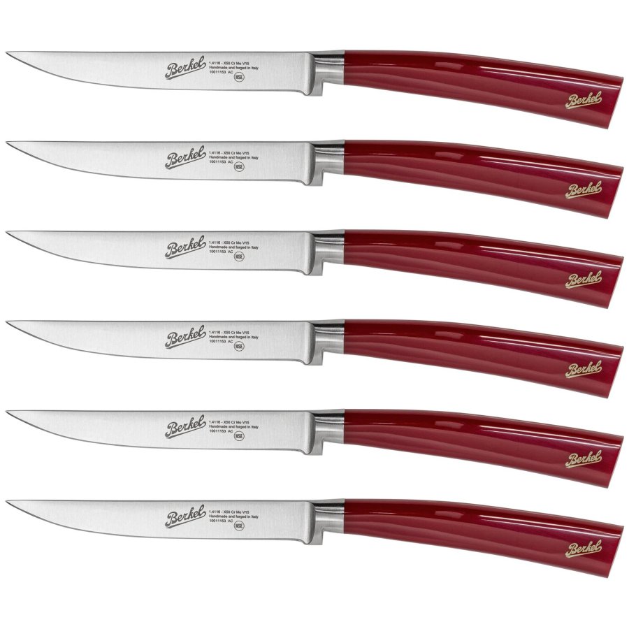Berkel Elegance Rosso Steak knivst 6-pcs. #1