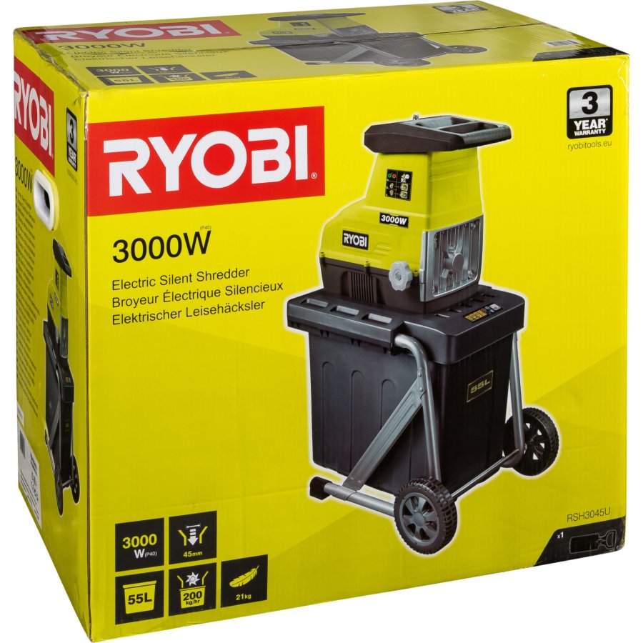 Ryobi RSH3045U 3000 W electric imapct shredder #1