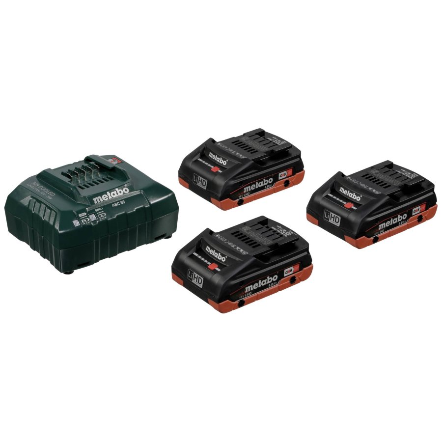 Metabo Basis-Set ASC 30-36V + 3x 18V 4,0 Ah #1