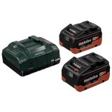 Metabo Basis-Set 2x 18V 5,5 Ah LiHD #1
