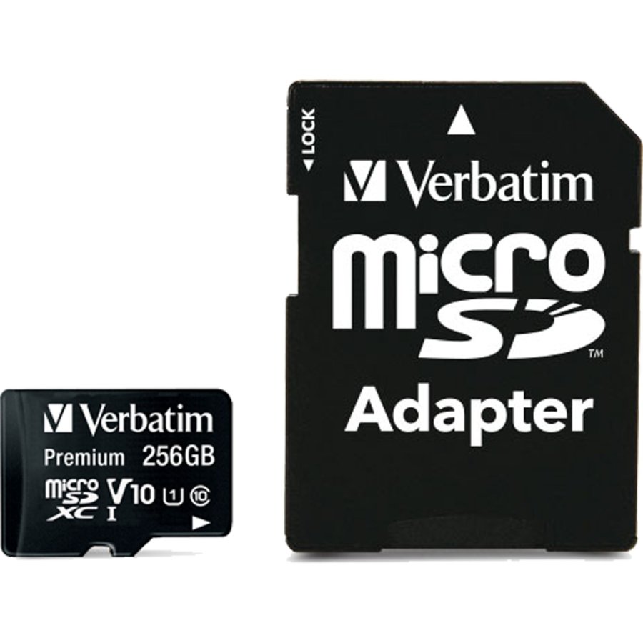 Verbatim microSDXC         256GB Class 10 UHS-I incl Adapt. 44087 #1