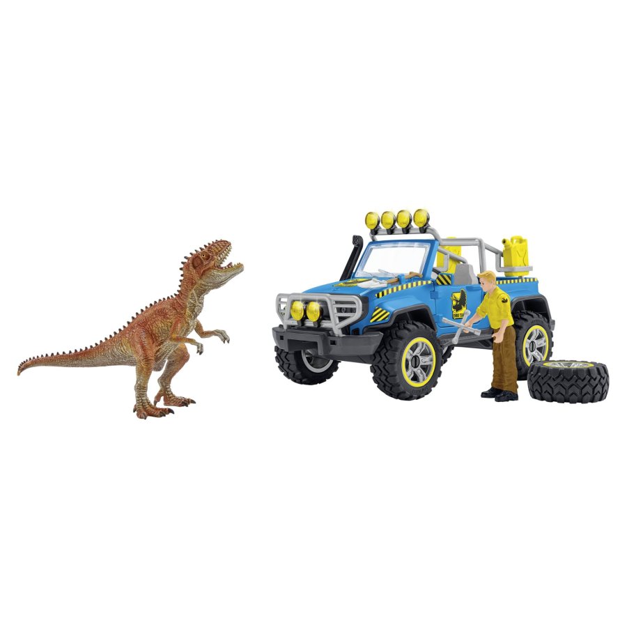 Schleich Dinosaurs         41464 Off-Road Vehicle w. Dino Outpost #4