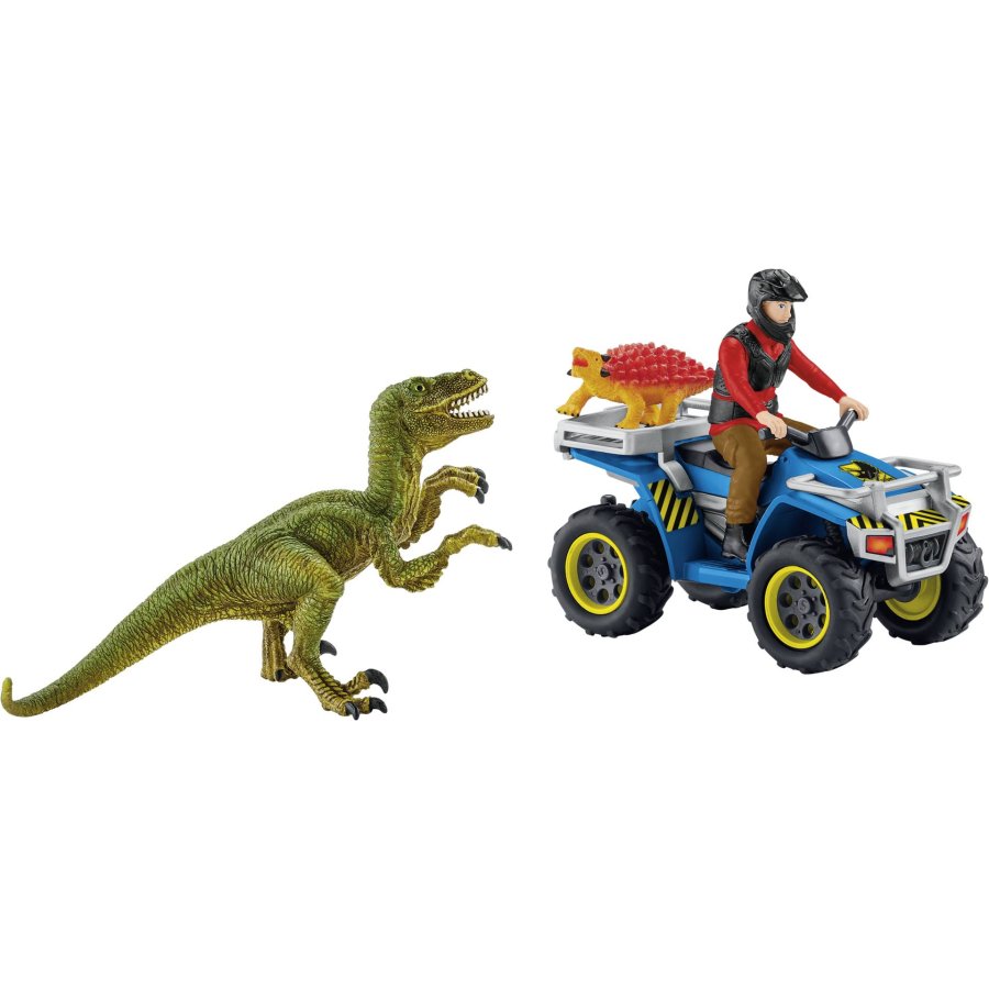 Schleich Dinosaurs         41466 Quad Escape from Velociraptor #1