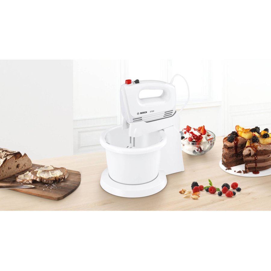 Bosch MFQ2600W rremaskine og mikser Hndmixer 375 W Hvid #10