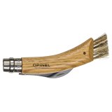 Opinel mushroom knife oak handle w. brush + pencil case & sheath #4